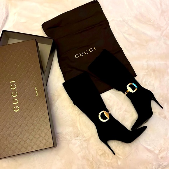 Used Gucci Boots (with box, dust bag) - Picture 1 of 11